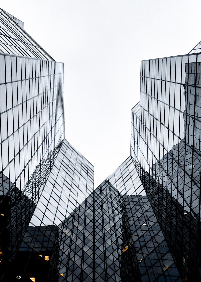 Photo by Phil Desforges architectural photography of glass buildings